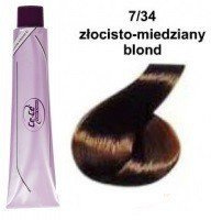 Farba do włosów CeCe 125 ml  Color Creme 7/34 złocisto-miedziany blond