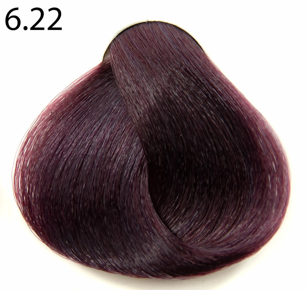 Profesjonalna farba do włosów RR Line 100 ml 6.22 ciemny blond intensywnie fioletowy
