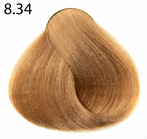 Profesjonalna farba do włosów RR Line 100 ml 8.34 jasny blond złoto miedziany